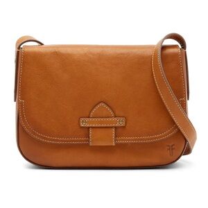 Frye Olivia Crossbody Bag Tan Leather